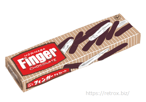 森永製菓 フィンガーチョコレート 昭和時代の製品画像