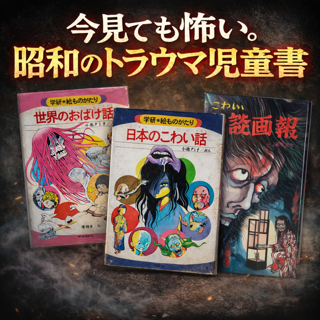 今見ても怖い昭和のトラウマ児童書