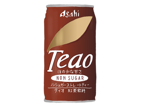アサヒ飲料　ティオ（Teao）　発売当時の製品画像